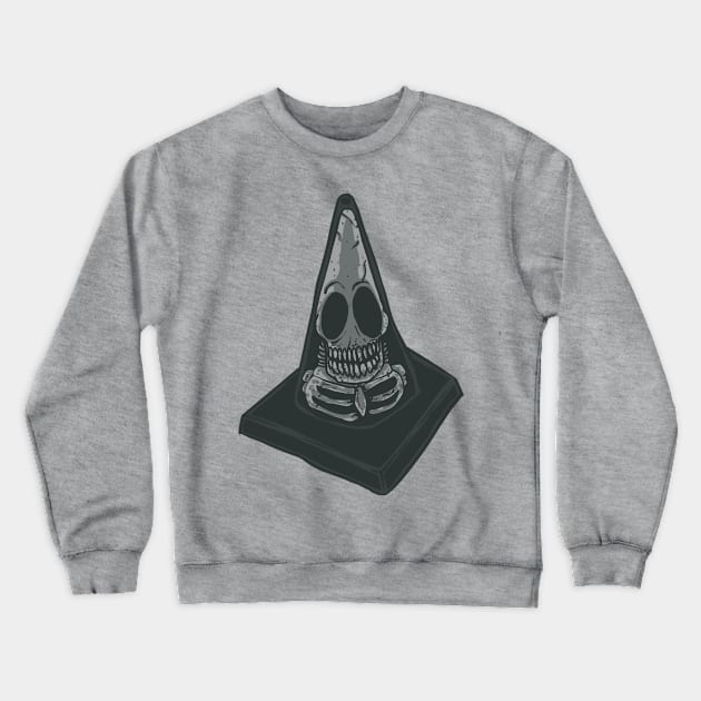 Safety Cone X-Ray Crewneck Sweatshirt by revjosh